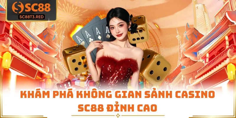 Khám phá không gian sảnh casino SC88 đỉnh cao