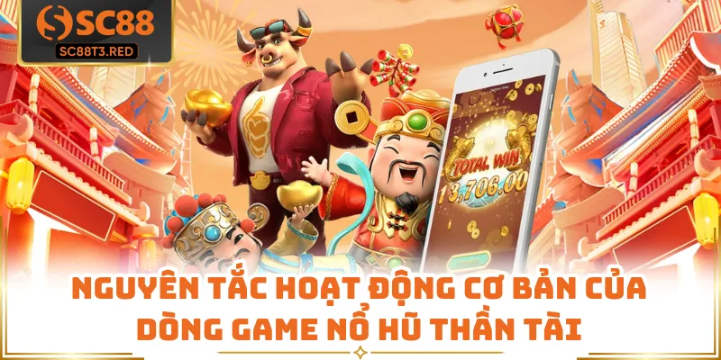 Nguyên tắc hoạt động cơ bản của dòng game nổ hũ thần tài